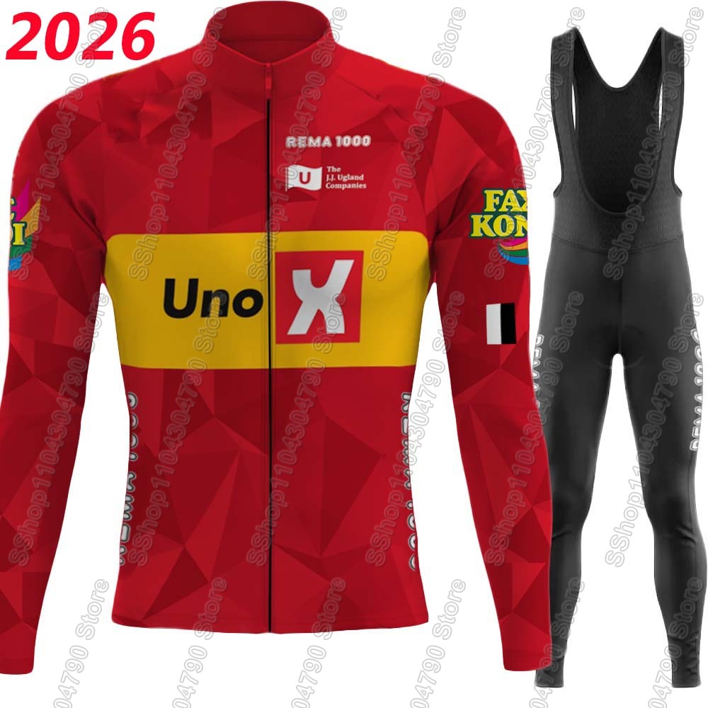 Cycling Gear Jersey - Uno X Pro takımı 2026 bisiklet