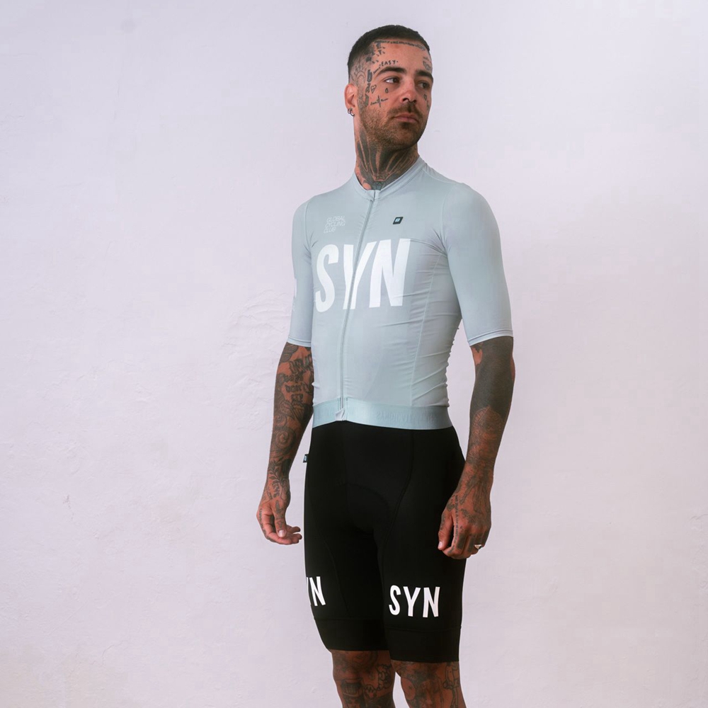 Gümüş grisi kısa kollu bisikle - Cycling Bib Shorts incelemesi ve fiyatı